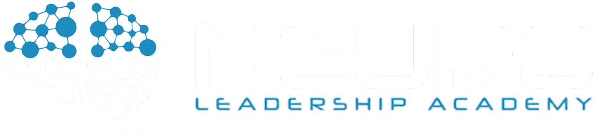 Neuro Leadership Academy logo with brain graphic.